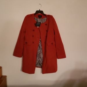 Lands end lux wool coat